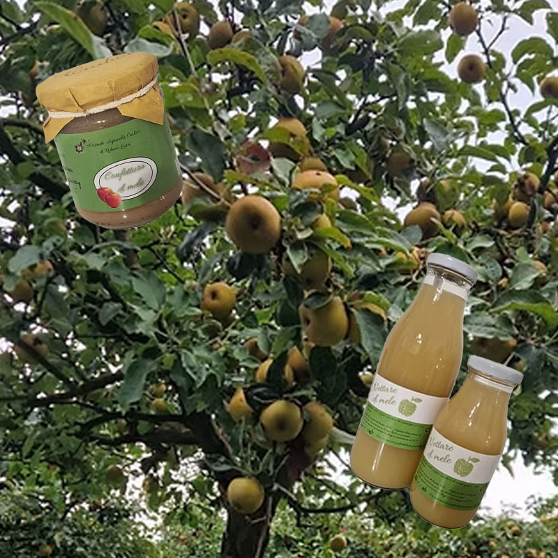 mele e altri prodotti agricolo